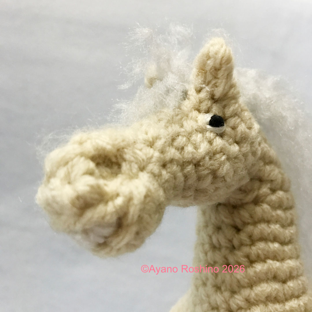 Amigurumi Horse あみぐるみの馬 | Roshino