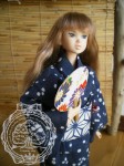 Doll’s Kimono Yukata for Girls 3　momokoさんの浴衣その３