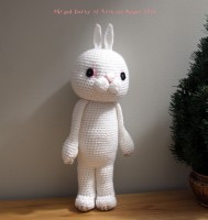 Amigurumi White Bunny  白いうさぎのあみぐるみ