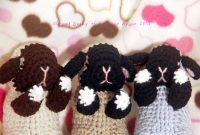 Amigurumi Siamese Lop Brothers from “Goodnight Baby Bunny Series” あみぐるみ「おやすみ子うさぎシリーズ」よりサイアミーズの垂れ耳うさぎ三兄弟